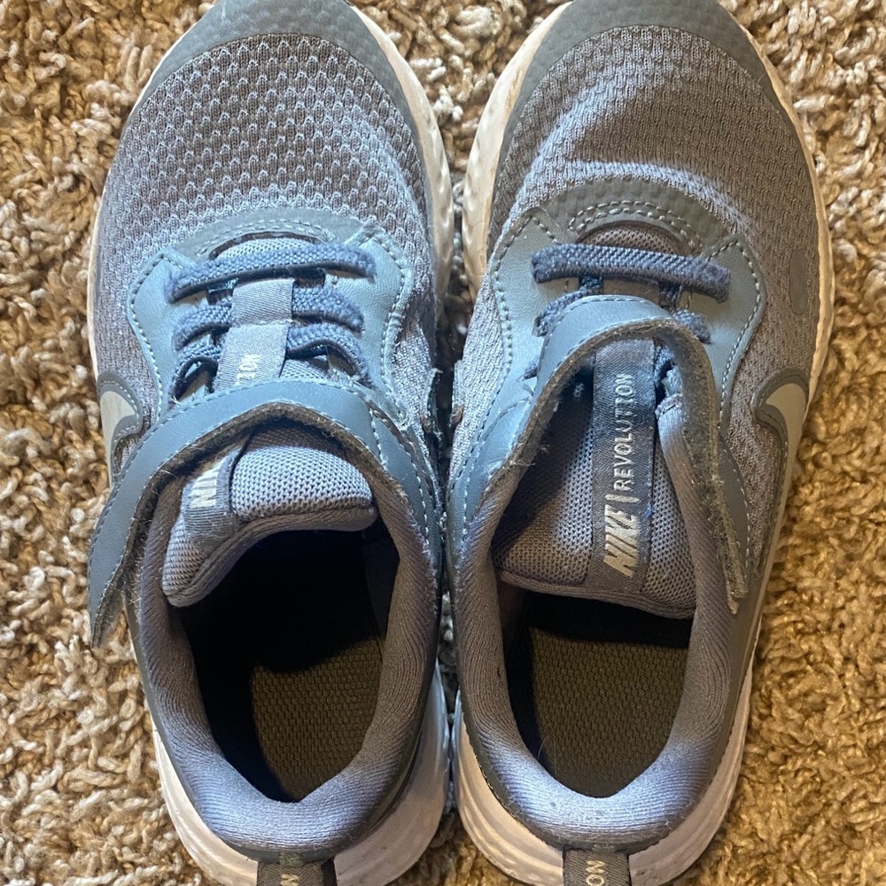 Nike Kids Gray Sneakers